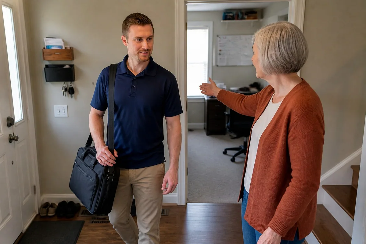 Bringing computer support directly into the home.